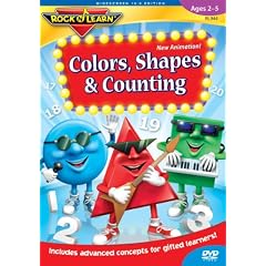 Colors, Shapes & Counting: Rock 'N Learn by Rock 'N Learn and Richard Caudle