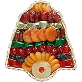 Broadway Basketeers Dried Fruit Holiday Bell Gift Basket