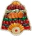 Broadway Basketeers Dried Fruit Holiday Bell Gift Basket
