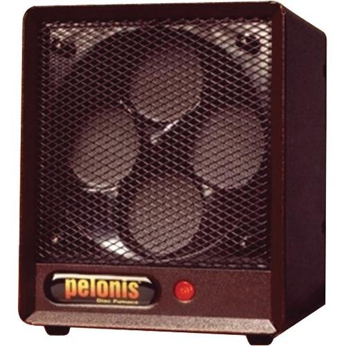 Pelonis B-6A1, Classic 4 Disc Ceramic Safety Furnace, Brown