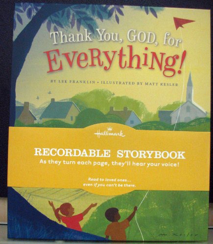 Hallmark Books - Hallmark Thank You God for Everything Recordable Book by Hallmark - KOB9008