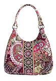 Vera Bradley Large Hobo Very Berry Paisley Handbag