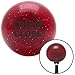American Shifter 200829 Red Metal Flake Shift Knob with M16 x 1.5 Insert (Black Trunk Close)