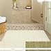 Mohawk Home Memory Foam Cream Bath Rug, 17-Inch by 24-Inch