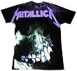 Metallica Skull & Teeth Reflection Mens T-shirt