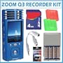 Zoom Q3 Handy Video Recorder With Stereo Microphones + 4GB Accessory Kit