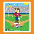 Texas Rangers Kids/Childrens Team Mascot Puzzle MLB Baseball