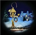 Baldwin Victorian Lamp Post Brass Christmas Ornament #77267.010