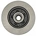 ACDelco Silver 18A87A (19287184) Non-Coated Front Disc Brake Rotor and Hub Assembly