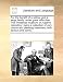 For the Benefit of a Widow, and a Large Family, Under Great Difficulties. the Theatrical Museum: Or, Fugitive Repository: Being a Collection of Very C