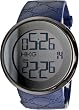 GUCCI Men's YA114208 114 GG Rubber Digital Watch