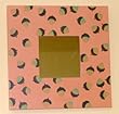 Fall Acorns Handcrafted and Hand Painted Wood Mirror
