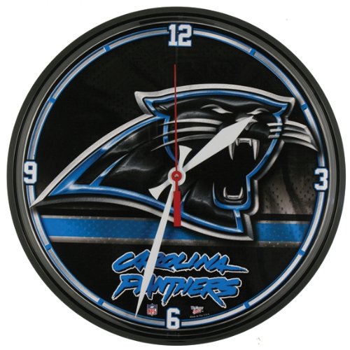 Carolina Panthers - Logo Clock