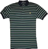 Polo Ralph Lauren Classic Stripe Interlock Polo, Navy/green