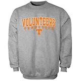 NCAA Tennessee Volunteers Ash Crosby Crew Fleece Sweatshirt (Small)