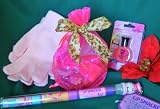 BARBIE / LIP SMACKERS 8 piece Gift Set (S8) Pink Organza carry bag- GREAT STOCKING STUFFER!!