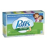 PuffsPlusLotionFacialTissues,Cubes,448-Count(Packof3)(PackagingMayVary)