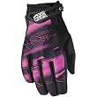 Answer Racing Mode Women's MX/Off-Road/Dirt Bike Motorcycle Gloves w/ Free B&F Heart Sticker Bundle - Pink