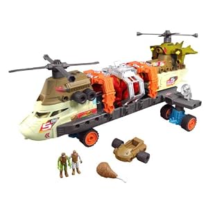 Matchbox Mega Rig Jurassic Copter Building System by 
