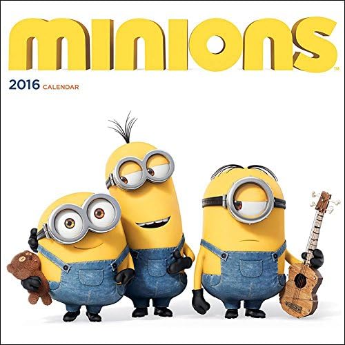 2016 DESPICABLE ME Minions Wall Calendar