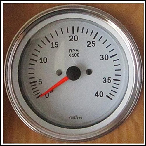 Best Deal Veethree 37278 Tachometer 85mm Electronic 0 4000 (C/W