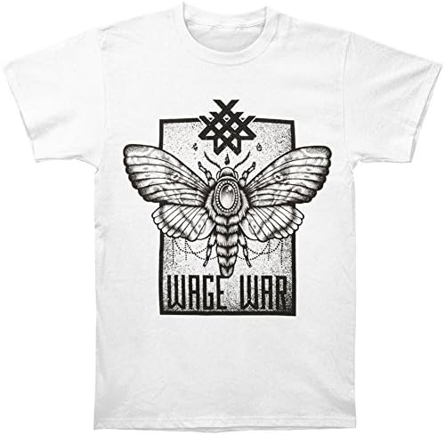 Wage War Men's Moth T-shirt Medium White