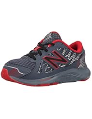 Shoes: New Balance KJ690Y Running Shoe (Little Kid/Big Kid), Grey/Red, 12 W US Little Kid - New Balance