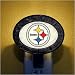 Pittsburgh Steelers Hand-Painted Glass Nightlight