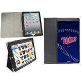 Minnesota Twins - stitch design on New iPad Case by Fosmon (for the New iPad)