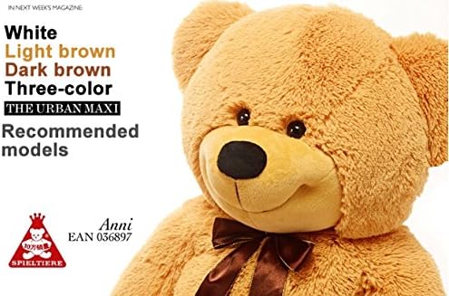 Rj Cuddly Super Big Best Quality Plush Teddy Bear Light Brown 39 Inches