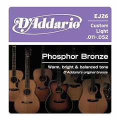 D'Addario EJ26 Saitensatz f�r Akustik-Gitarren, Phosphor Bronze 0,027 cm - 0,13 cm (.011 - .052 Zoll)