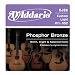 D'Addario EJ26 Phosphor Custom Light  - Cuerdas para guitarra ac�stica (.011-.052) tensi�n baja