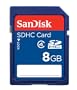 SanDisk 8 GB Class 2 SDHC Flash Memory Card SDSDB-8192 (Bulk Packaging)