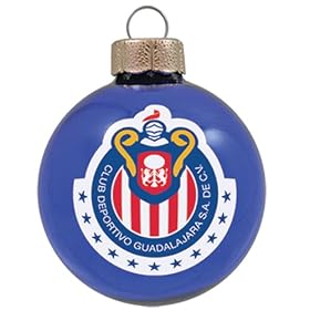MLS 3 Piece Set - Glass Logo Ball Ornaments