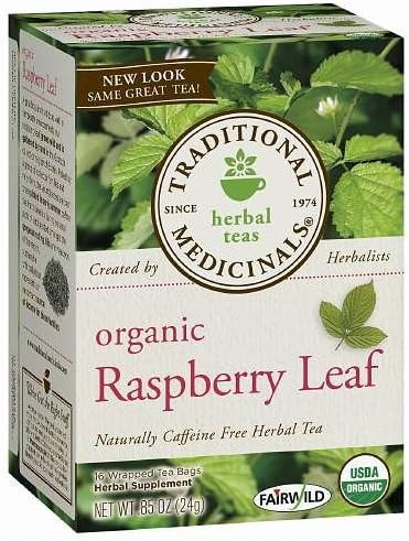Organic Raspberry Leaf Tea - Traditional Medicines Tea for Period Cramps
