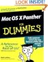 Mac OS X Panther For Dummies