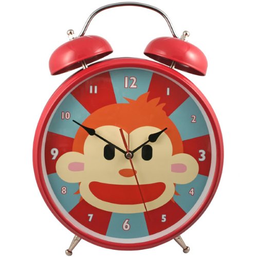 Jumbo Monkey Wild Animal Alarm Clock