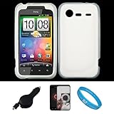 Clear Premium Soft Rubberized Silicone Skin Cover for Verizon Wireless New  ....