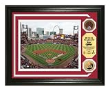 Busch Stadium 24KT Gold & Infield Dirt Coin Photomint