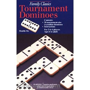 Deluxe Double Six Dominoes With Case by 