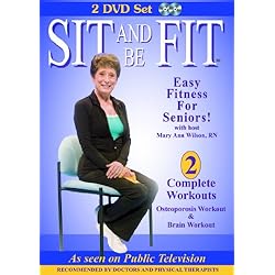 Sit and Be Fit: Osteoporosis and Brain Workouts 2 DVD Set