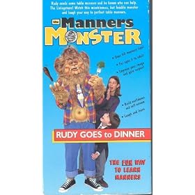 The Manners Monster: Rudy Goes to Dinner