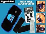 ABGYMNIC BELT ABS MUSCLE TONING SIX PACK WAIST FITNESS GYM SLIMMING NEW