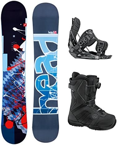 Head Fusion Rocka Legacy Complete Snowboard Package with Flow Bindings and Flow Vega BOA Boots - Board size 159 WIDE