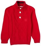 Izod Kids Boys 2-7 Quarter Zip Cable Sweater