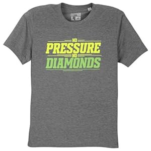 Robert Griffin III Adidas Grey No Pressure No Diamonds Climalite T-Shirt (Size Large)
