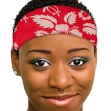 RokBAND Sport Headband - Hibiscus Red