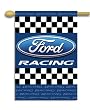 NASCAR Ford Racing 2-Sided 28-by-40-Inch Banner with Pole Sleeve