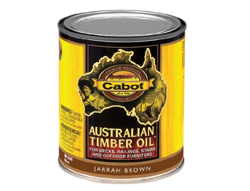 Oxford Garden ATOJBQ Cabot Australian Timber Oil - Jarrah Brown - Quart