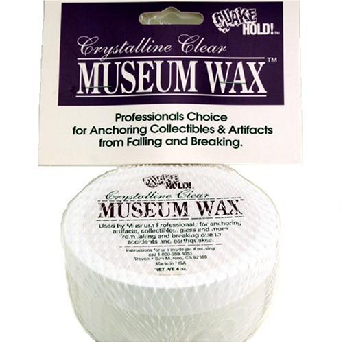 Quakehold! 55111 4-Ounce Museum Wax